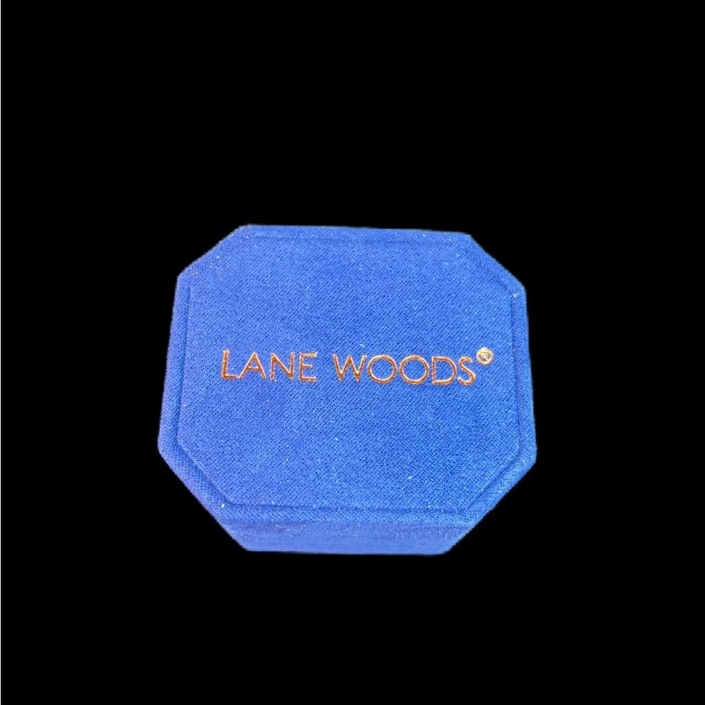 Lane Woods Radiant Hidden Halo Moissanite Ring